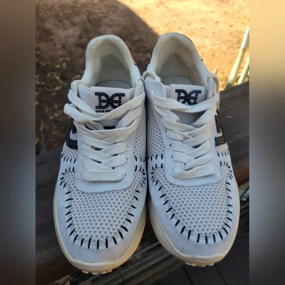 Sam Edelman White Sneakers - Picture 2 of 6